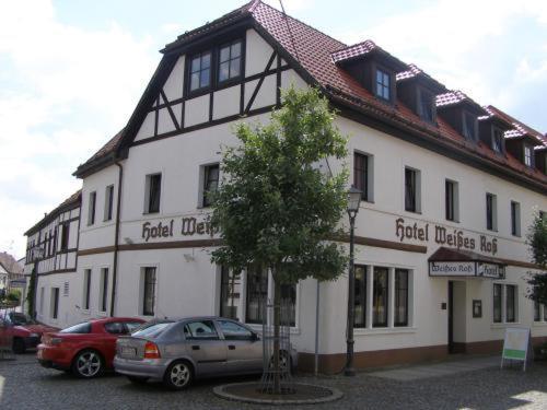 Hotel Weisses Ross Elsterwerda Buitenkant foto